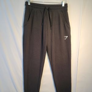 Gymshark Jogger Sweatpants Black Mens Size Small
